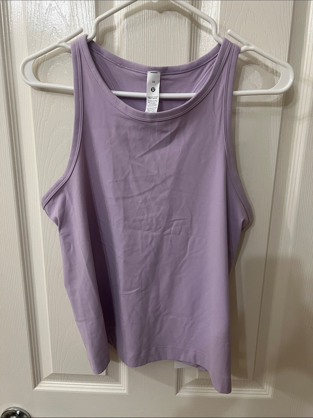 Lululemon Align Waist-Length Racerback. Lilac Play